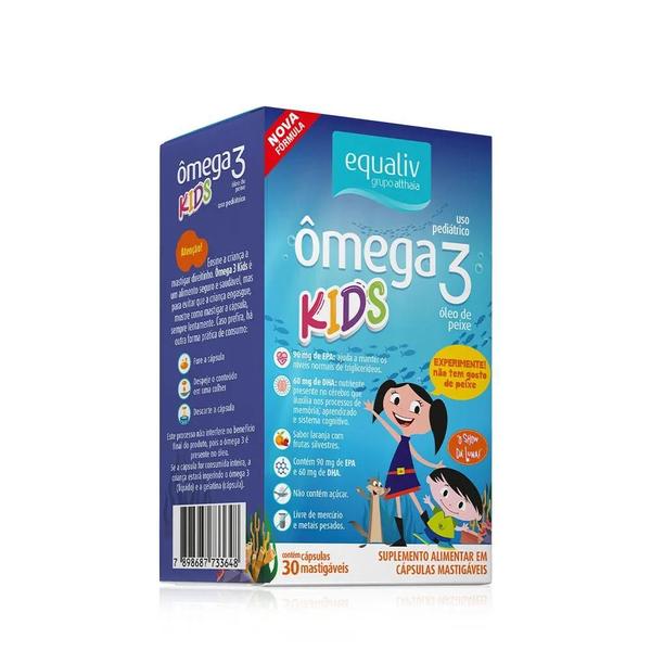 Imagem de Equaliv omega 3 pro kids oil  30 caps