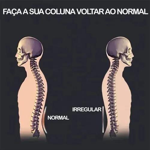 Imagem de Equipamento de estiramento volta massageador maca mágica fitness apoio lombar