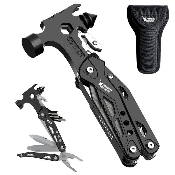 Imagem de Equipamento de sobrevivência portátil Multitool Hammer Rushdeer 16 em 1