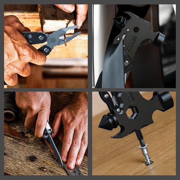 Imagem de Equipamento de sobrevivência portátil Multitool Hammer Rushdeer 16 em 1