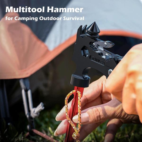 Imagem de Equipamento de sobrevivência portátil Multitool Hammer Rushdeer 16 em 1