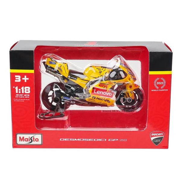 Equipe Ducati Lenovo 2023 1 Bagnaia Champion 1:18 Maisto Moto GP