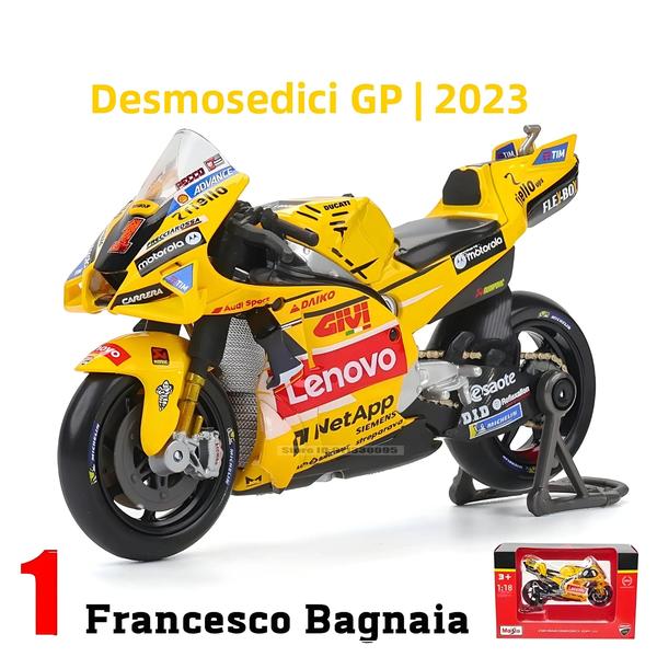 Equipe Ducati Lenovo 2023 1 Bagnaia Champion 1:18 Maisto Moto GP
