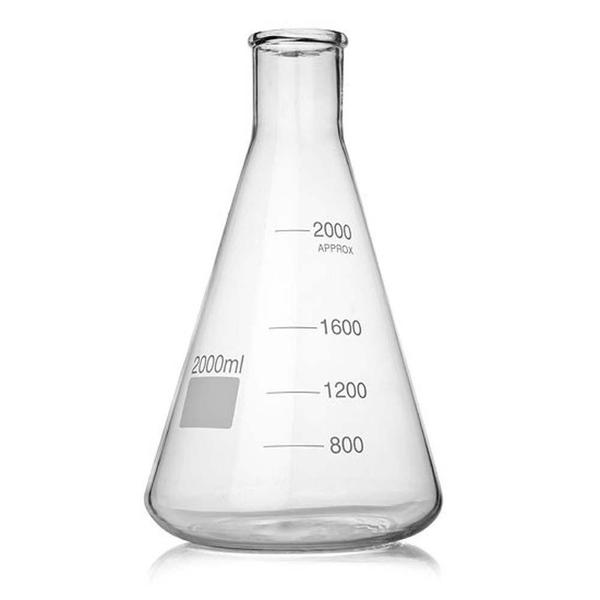 Erlenmeyer Vidro Boro 3.3 Graduado Cap.250Ml - Precission Imagem de Erlenmeyer Vidro Boro 3.3 Graduado Cap.250Ml