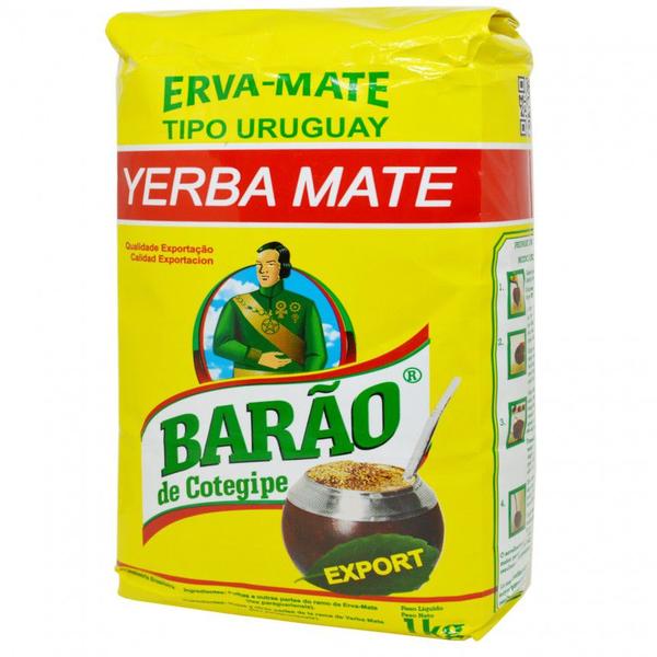 Imagem de Erva Chimarrão BARÃO EXPORT Uruguai Yerba Mate 2 kg