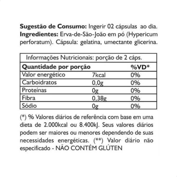 Imagem de Erva De São João Natural 120 Cáps - Status Verde