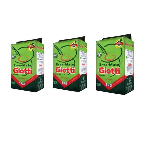 Erva mate chimarrão à vácuo 3kg giotti Imagem de Erva mate chimarrão à vácuo 3kg giotti