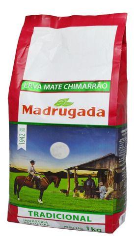 Imagem de Erva mate Chimarrão MADRUGADA TRADICIONAL Sem Glúten 1kg