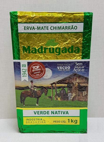 Imagem de Erva mate Chimarrão MADRUGADA VERDE NATIVA Moagem Fina 1kg