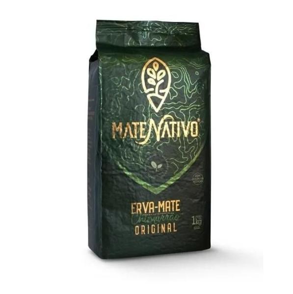 Imagem de Erva Mate Chimarrão MATE NATIVO ORIGINAL PREMIUM GROSSA 1kg