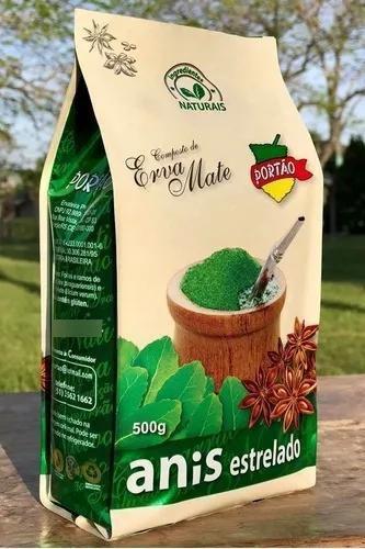 Imagem de Erva Mate Chimarrão PORTÃO COMPOSTA ANIS ESTRELADO