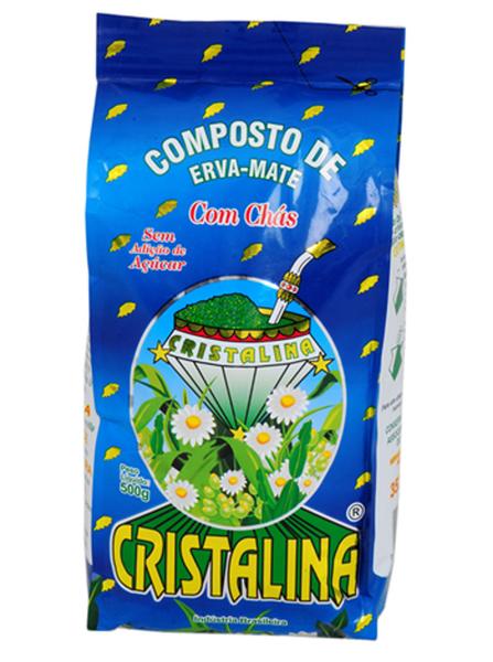 Erva Mate Cristalina Composta Com Chás 1/2kg Imagem de Erva Mate Cristalina Composta Com Chás 1/2kg