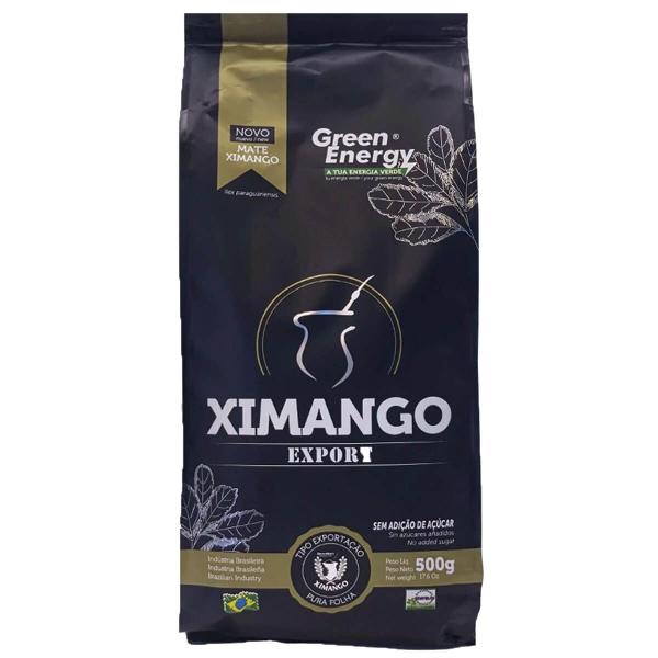 Imagem de Erva Mate de Chimarrão Ximango 500g Pura Folha Export Sem Açúcar Green Energy