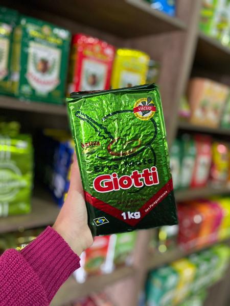 Erva-mate giotti 1kg vácuo Imagem de Erva-mate giotti 1kg vácuo