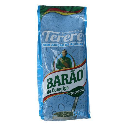 Imagem de Erva Mate P/ Terere Barao De Cotegipe Natural 500g S/ Açucar