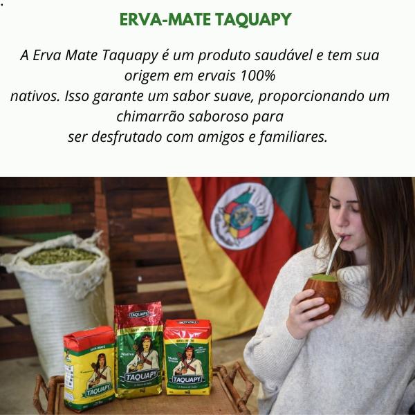 Imagem de Erva Mate Para Chimarrão Taquapy Moida Grossa 4Kg 