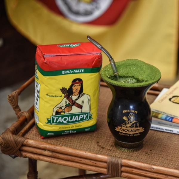 Erva Mate Para Chimarrão Taquapy Tradicional 7Kg Imagem de Erva Mate Para Chimarrão Taquapy Tradicional 7Kg