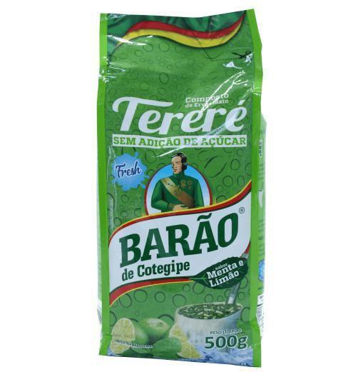Erva Mate Para Terere Barão De Cotegipe 500G Menta E Limão Imagem de Erva Mate Para Terere Barão De Cotegipe 500G Menta E Limão