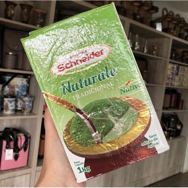 Imagem de Erva-mate schneider naturale 1kg vácuo