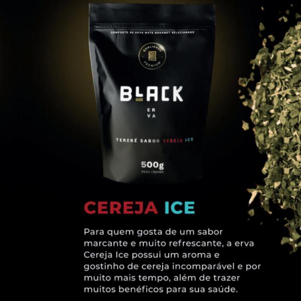 Erva Mate Tereré 500g Black Erva Chá de Qualidade Premium Erva Mate Gourmet Selecionada Imagem de Erva Mate Tereré 500g Black Erva Chá de Qualidade Premium Erva Mate Gourmet Selecionada