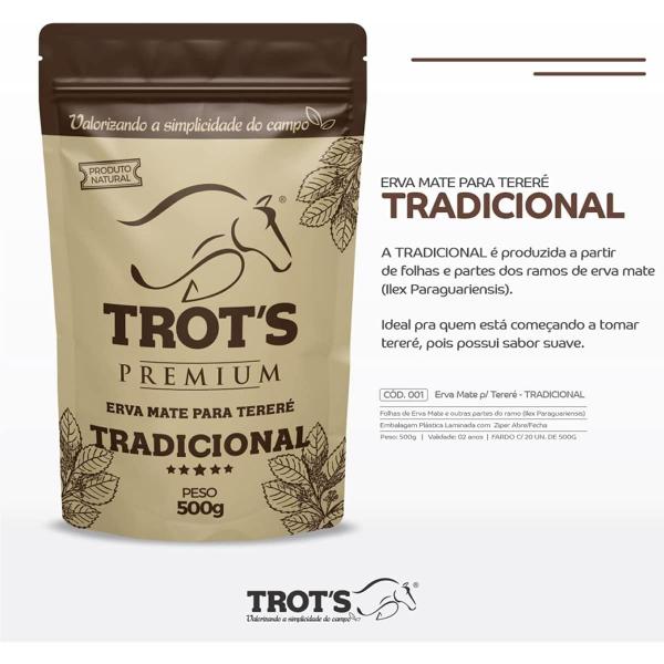 Imagem de Erva Mate Tereré Premium Trots 500g Sabor Tradicional