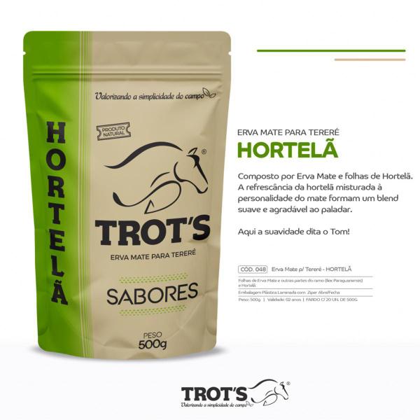 Erva Mate Tereré Trot'S Premium 500G Sabor Hortelã Imagem de Erva Mate Tereré Trot'S Premium 500G Sabor Hortelã