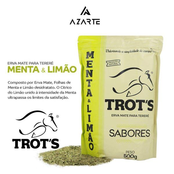 Imagem de Erva Mate Trot's Terere - Menta e Limao 500gr