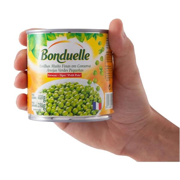 Imagem de Ervilha Bonduelle Francesa Tipo Petit Pois 400G