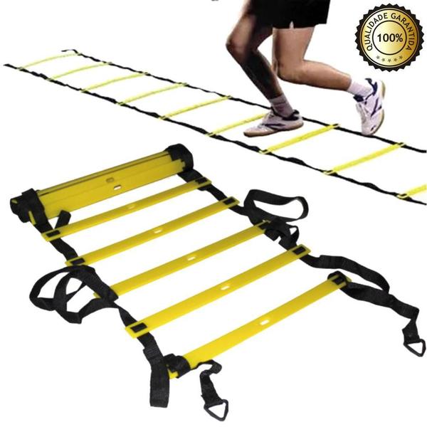 Escada De Agilidade Ajustável Treinamento Funcional/Circuito - Infinity Imagem de Escada De Agilidade Ajustável Treinamento Funcional/Circuito