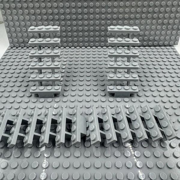 Imagem de Escada MOC 7x4x6 - 4 Peças de Blocos de Construção Modulares (30134)