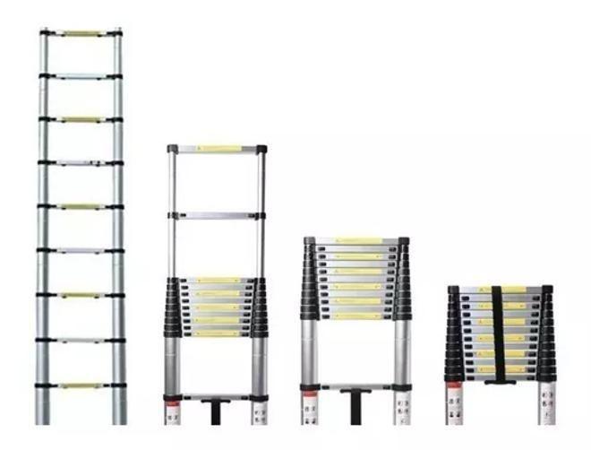 Imagem de Escada Telescopica Multifuncional Em Alumínio 5 Metros