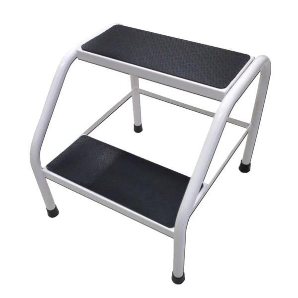 Escadinha De 2 Degraus Para Maca Anti Antiderrapante Metal Profissional Estética Doméstico Casa - MR Escadinha De 2 Degraus Para Maca Anti Antiderrapante Metal Profissional Estética Doméstico Casa - MR