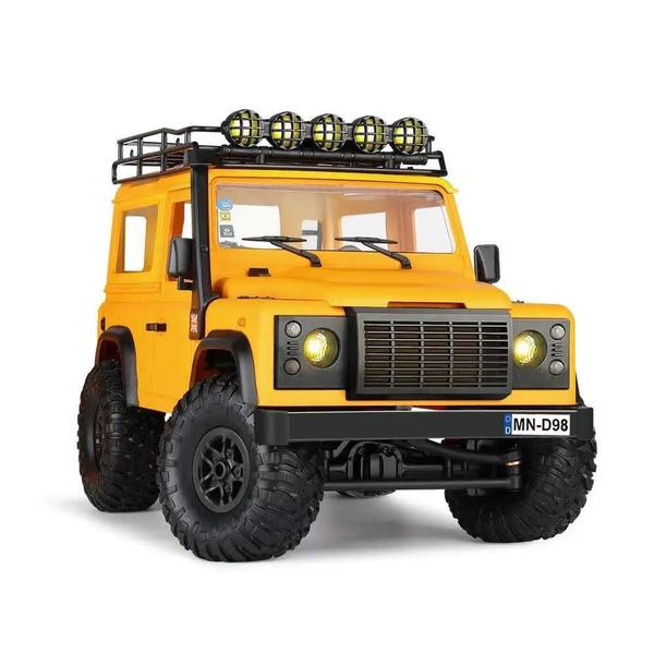 Imagem de Escala 1:12 4WD RC Rock Crawler MN99S RTR Versão WPL MN Modelo Brinquedo De Caminhão Captador De