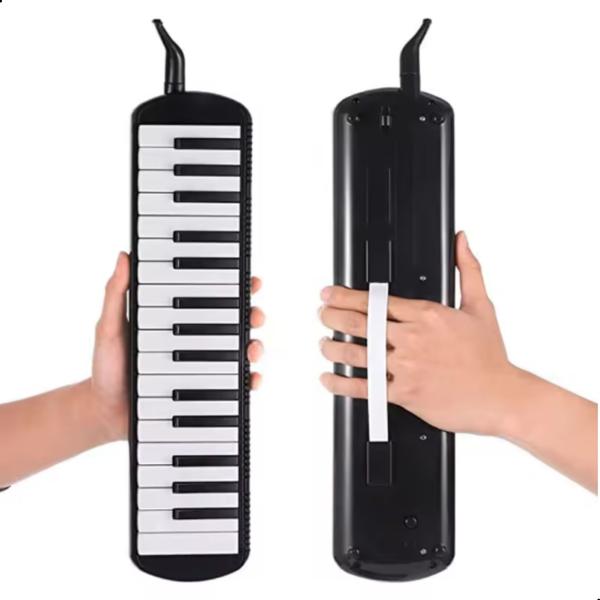 Imagem de Escaleta Melodica Strinberg Preta 32 Teclas Instrumento de Sopro