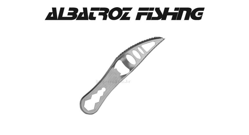 Imagem de Escamador de Peixe Inox 4" - Albatroz Fishing - FT207A