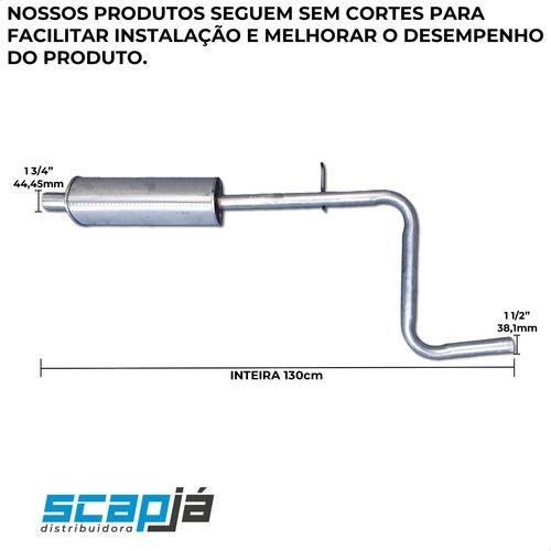 Imagem de Escapamento Abafador Siena 1.4 8v Fire 2009 A 2014