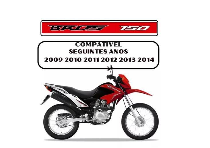 Imagem de Escapamento Bros 150 Roncado Esportivo Premium Moto 2009 A 2014