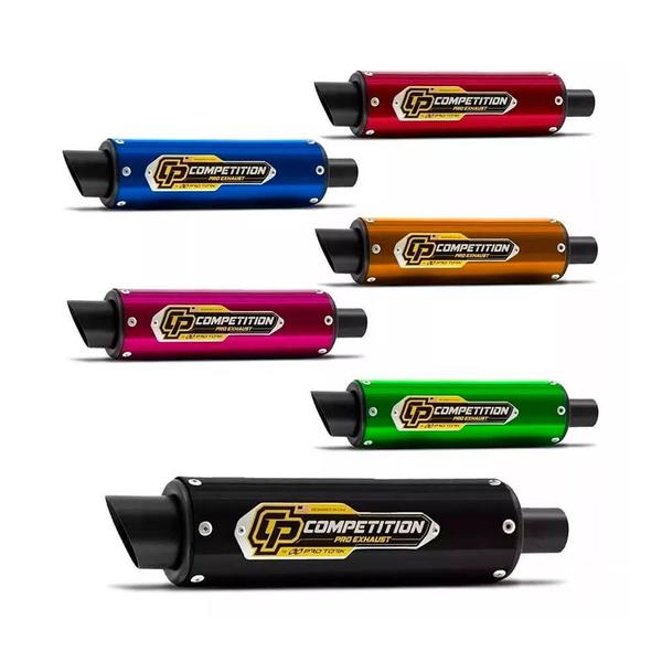 Escapamento Competition Titan Fan 150 2009 em diante Fan 125 2009 até 2014 Titanium Pro Tork - ES-851HP Imagem de Escapamento Competition Titan Fan 150 2009 em diante Fan 125 2009 até 2014 Titanium Pro Tork - ES-851HP
