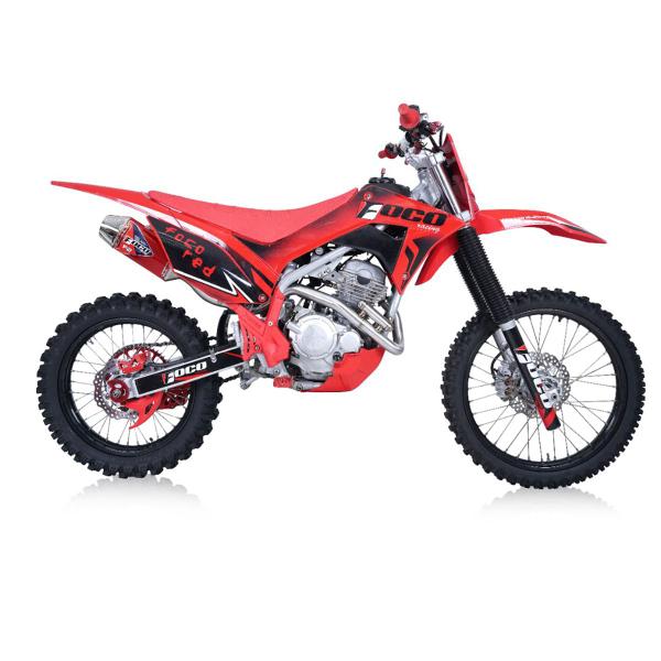 Imagem de Escapamento Completo Foco Racing F2 Crf 250f Vermelho