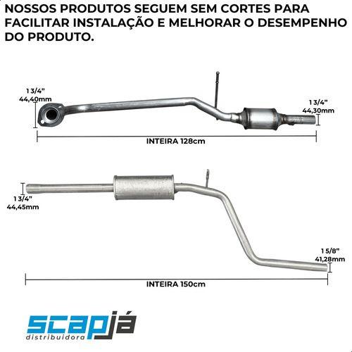 Imagem de Escapamento Completo Sandero 1.6 8v 2008 A 2014