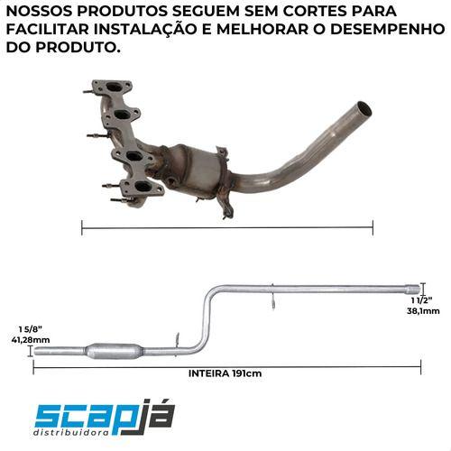 Imagem de Escapamento Completo Strada 1.4 8v 2005 A 2008