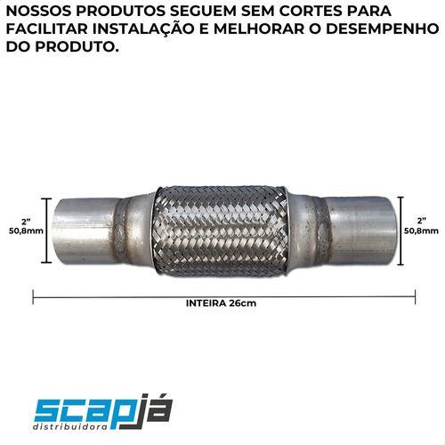 Imagem de Escapamento Flexível C/ Malha Uno G1 1.0 8v 2006 A 2008