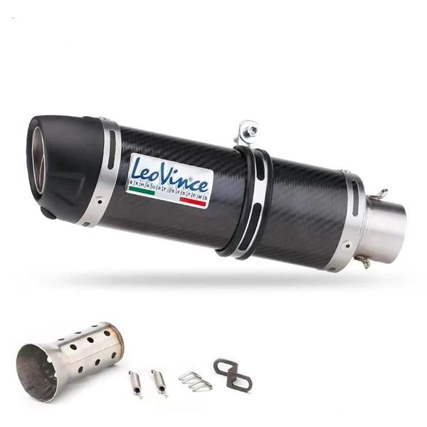 Imagem de Escapamento LeoVince 51mm para Motocicleta - Z1000, Z900, GSR600, FZ6N, R1, R6, R3