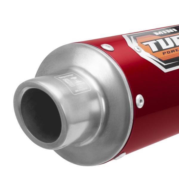 Imagem de Escapamento Pro Tork Mini Turbo Moto Honda Titan E Fan 150 2009 Esd Curva Cromada