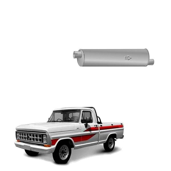 Imagem de Escapamento Silencioso Ford Cargo Mwm F1000 F4000 Original