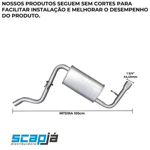 Imagem de Escapamento Silencioso Traseiro Uno G1 1.0 2002 A 2008