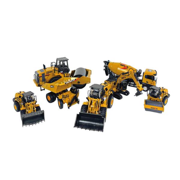 Escavadeira Trator Huina Metal Miniatura Alloy 1:60 Novidade - Mila Toys Imagem de Escavadeira Trator Huina Metal Miniatura Alloy 1:60 Novidade