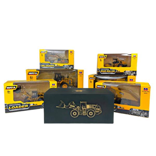 Escavadeira Trator Huina Metal Miniatura Alloy 1:60 Novidade - Mila Toys Imagem de Escavadeira Trator Huina Metal Miniatura Alloy 1:60 Novidade