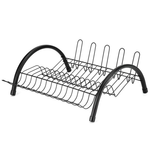 Escorredor De Louças com Porta Copo e Talheres Evolution Black 2542 - Arthi Escorredor De Louças com Porta Copo e Talheres Evolution Black 2542 - Arthi
