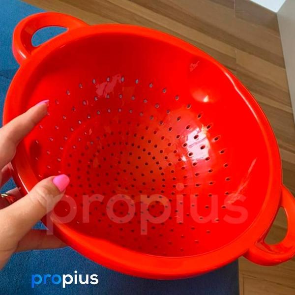 Imagem de Escorredor De Massa Com Alça Silicone Coador Espaguete Utensílios De Cozinha Rigatoni Frutas Saladas Legumes Alimentos